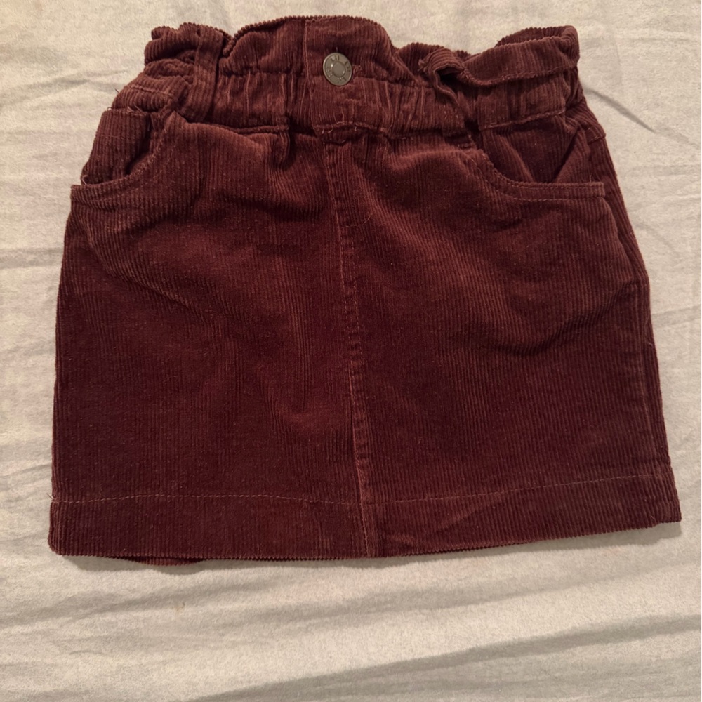 Lil legs mini corduroy skirt